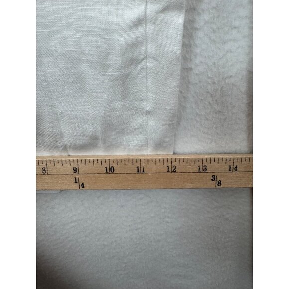 J.Crew Soleil pant in linen wide leg 90s boho white sz XL - Picture 6 of 9